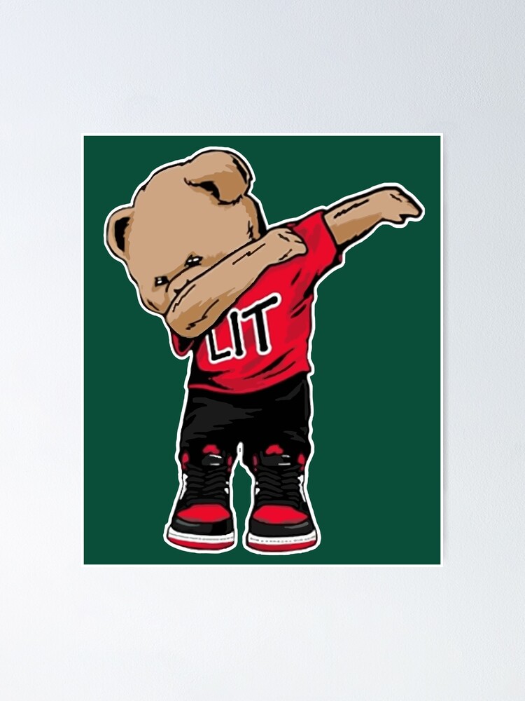 Cute Dabbing Teddy Bear Dab Funny