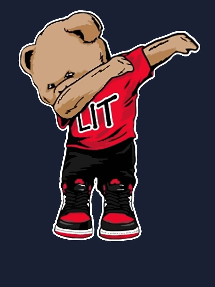 Niños Dabbing Hip Bear Drip T-Shirt