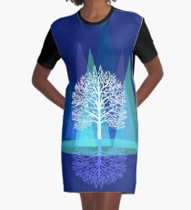 Nature's Reign Graphic T-Shirt Dress