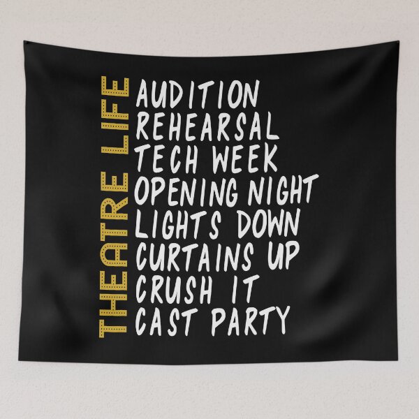Item preview, Theater Life Funny Acting Thespian Play Director designed and sold by adxota.