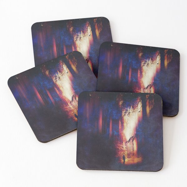 Item preview, Just Like In A Dream - Surreal Forest Scene designed and sold by Dyrk Wyst Redbubble Shop.