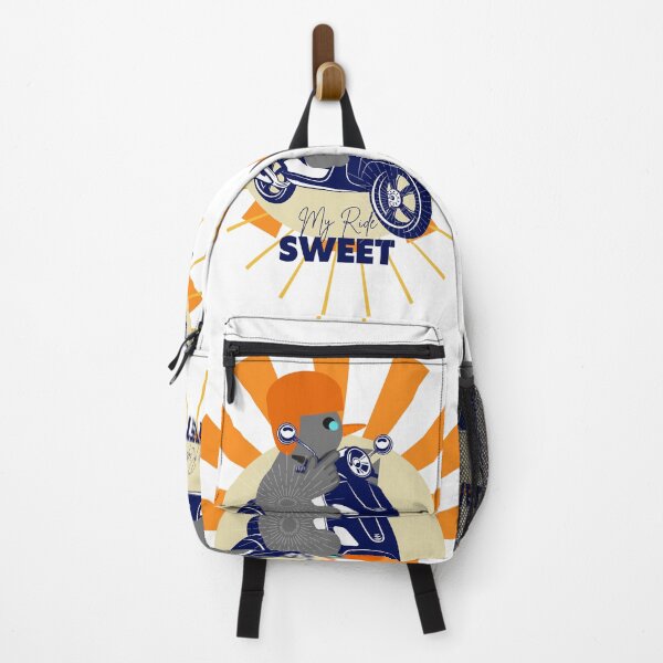 Item preview, #Sweet Ride Cartoon Motorcycle designed and sold by MotherSista.