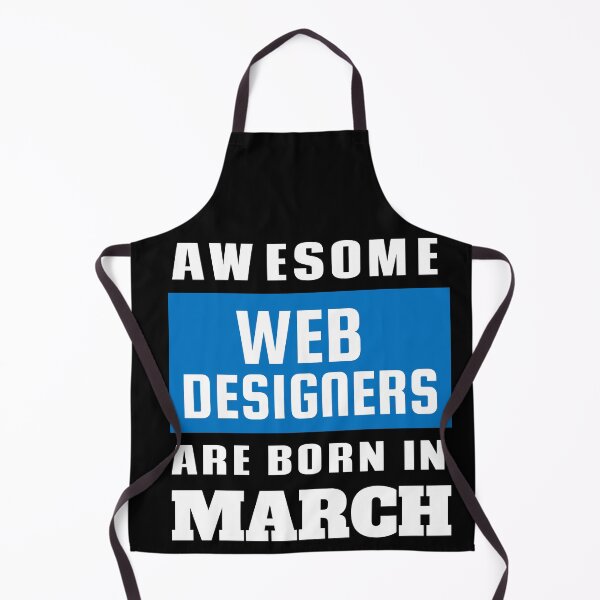 Item preview, Awesome Web Designers Are Born In March - Birthday designed and sold by Superhero Gear.