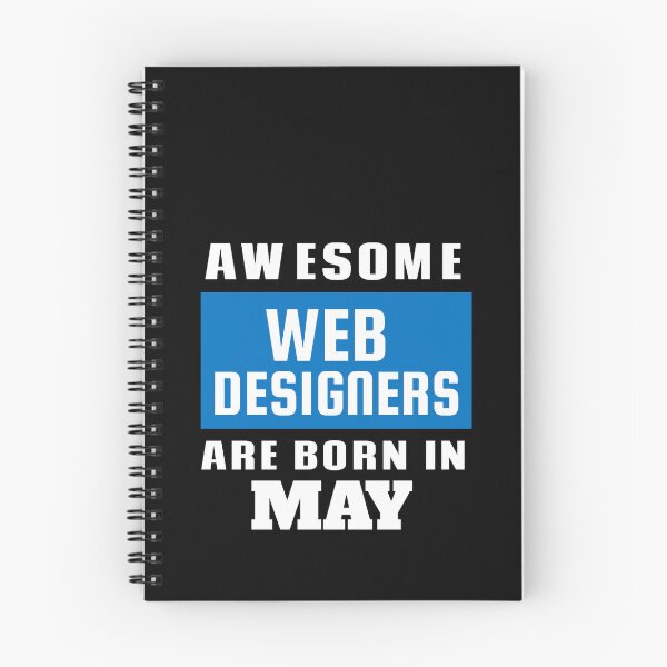 Item preview, Awesome Web Designers Are Born In May - Birthday designed and sold by Superhero Gear.