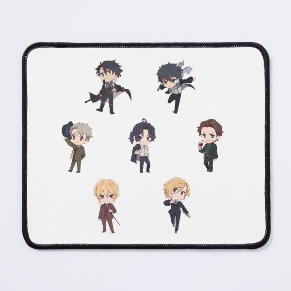 Item preview, Bravery Youth The Enemy Separates Yuukoku No Moriarty Chibi Gift For Fans designed and sold by MaundyTaJames.