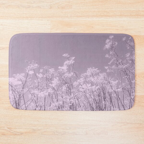 Item preview, Blooming Yarrow in Flower, Monochromatic Lilac Color Design designed and sold by CreateShape.