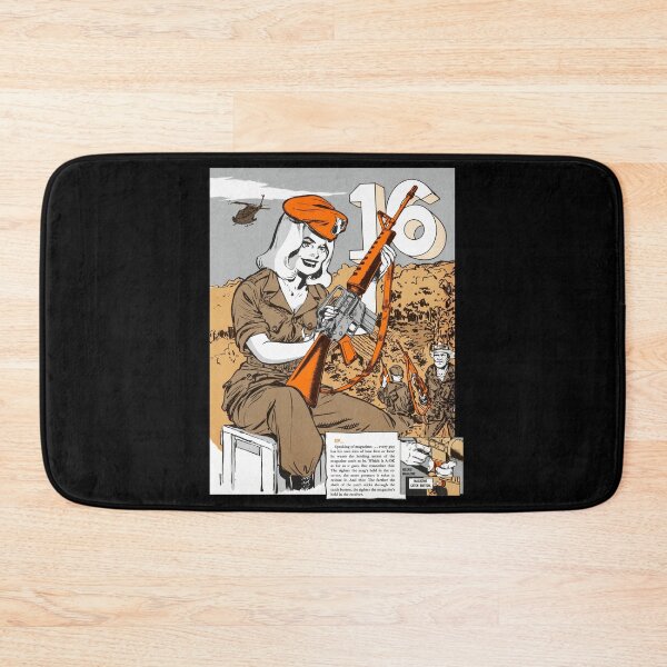 Item preview, M16 Rifle Comic Tip #2520 designed and sold by Rare-Militia.