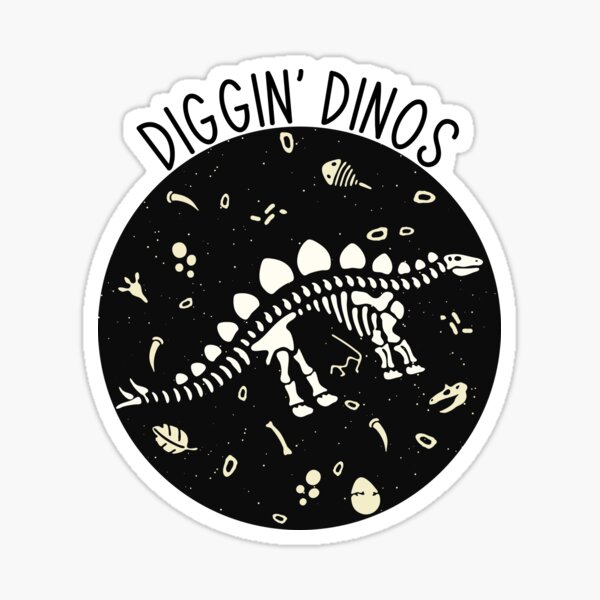 Item preview, Diggin' Dinos Stegosaurus Fossil designed and sold by Dan the Awkward.