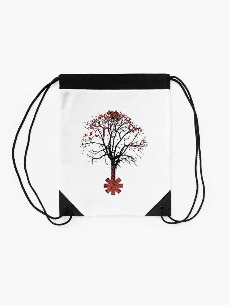 Discover growth tree Drawstring Bag