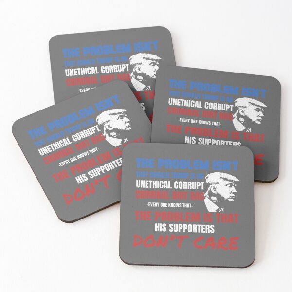 Item preview, _Unethical Corrupt Criminal Dirtbag_ Anti-Trump Gift   designed and sold by ClaraCaspersonn.