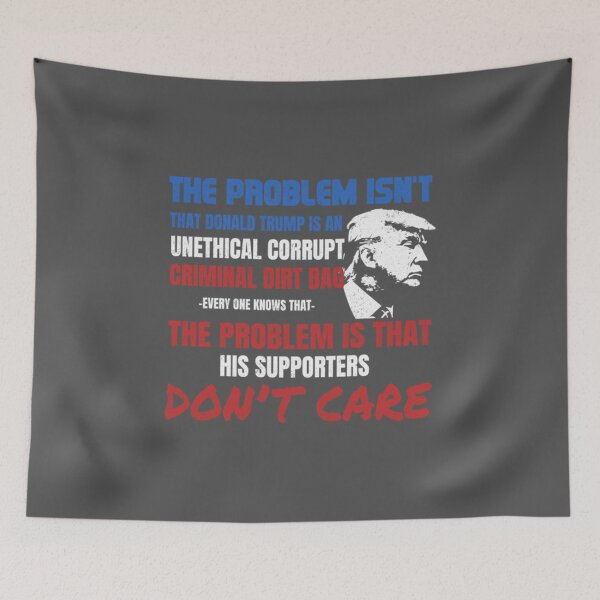 Item preview, _Unethical Corrupt Criminal Dirtbag_ Anti-Trump Gift   designed and sold by ClaraCaspersonn.