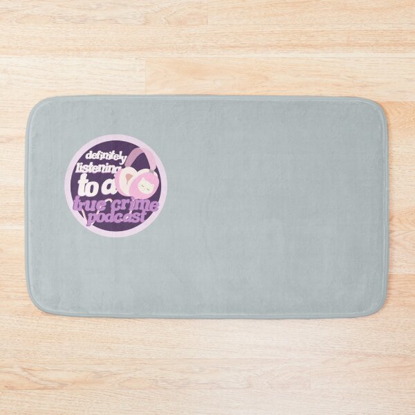 Item preview, definitely listening to a true crime podcast pink designed and sold by SimardShopSS.
