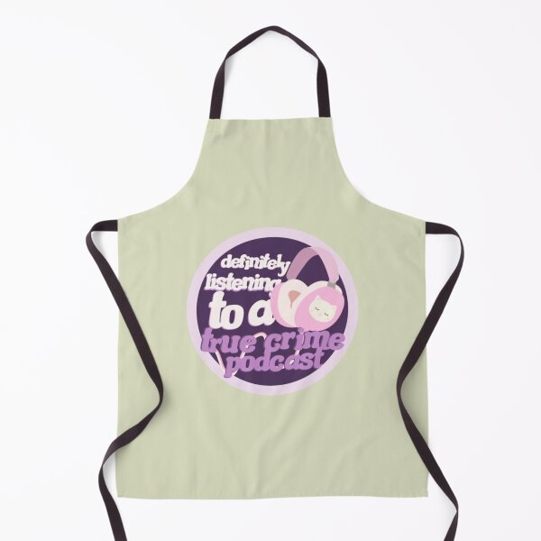 Item preview, definitely listening to a true crime podcast pink designed and sold by SimardShopSS.