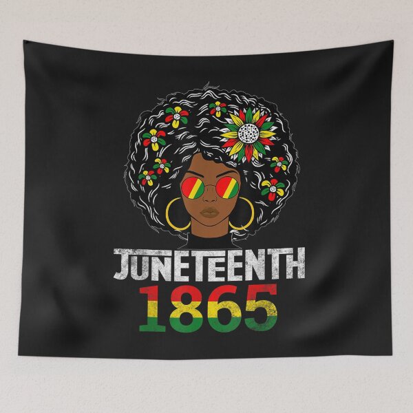 Item preview, Juneteenth Is My IndependenceJuneteent Day Black Women Black T-Shirt designed and sold by Klaus-Gilbert.