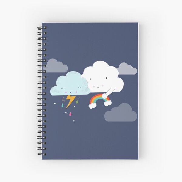 Get well soon little cloud Spiral Notebook