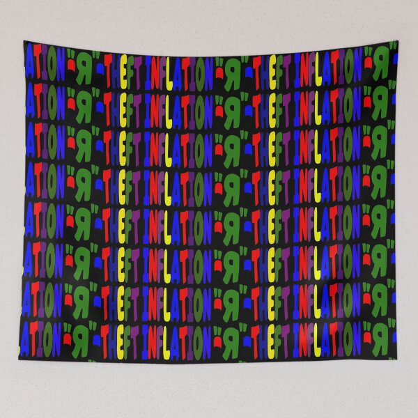Item preview, INFLATION IS THEFT = INFLATION "R" THEFT designed and sold by CRINGEWORTHY TEES.