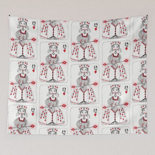 Item preview, The Queen of Diamonds designed and sold by Delia Pistacchio.