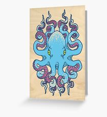 Twisted Tentacles Greeting Card
