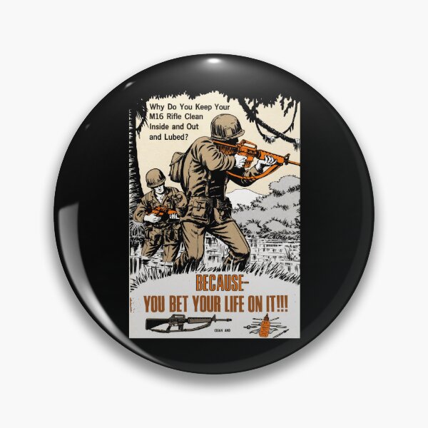 Item preview, M16 Rifle Lubed #2523 designed and sold by Rare-Militia.