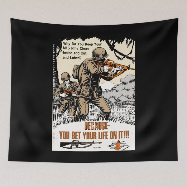 Item preview, M16 Rifle Lubed #2523 designed and sold by Rare-Militia.