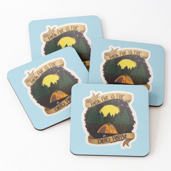 Item preview, Morbid Fresh Air Is For Dead People fres designed and sold by SimardShopSS.