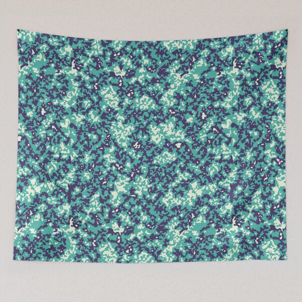 Item preview, Patrones digitales sin costura lápiz color camuflaje verde menta designed and sold by ShopieHome.