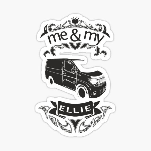 Me & My Ellie - Dark Sticker