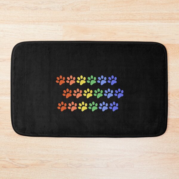 Item preview, Rainbow Paw Pride Colors LGBTQ+ Gay Dog Cat Love is Love designed and sold by Kissudesign.