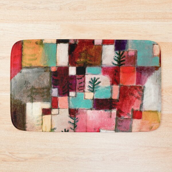 Item preview, HD PAUL KLEE - Red green and Violet Yellow Rhythms 1920  designed and sold by Go Logo Designs.