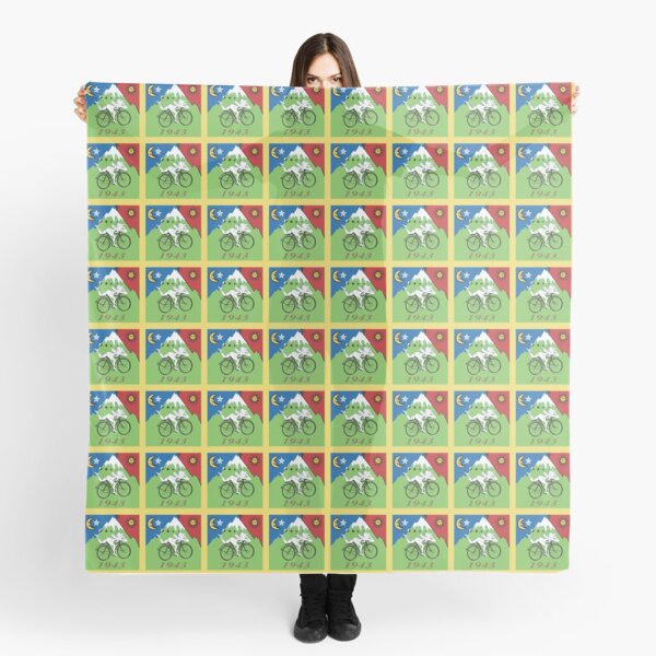 LSD Bicycle Day Scarf