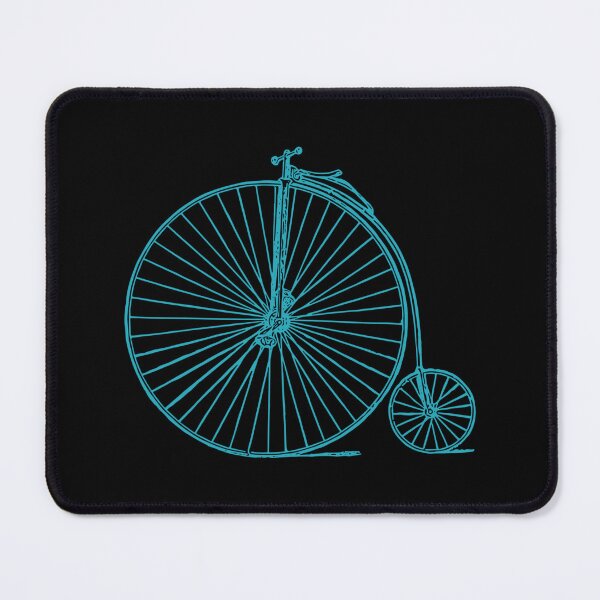 Item preview, Vintage Penny Farthing In Blue Sticker designed and sold by amberk1cira.