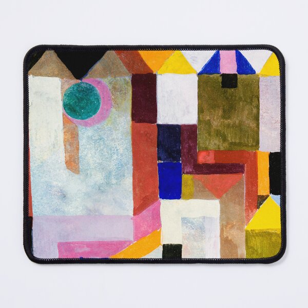 Item preview, HD PAUL KLEE - Colorful Architecture designed and sold by Go Logo Designs.