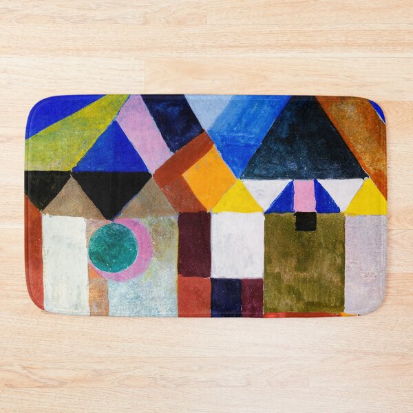 Item preview, HD PAUL KLEE - Colorful Architecture designed and sold by Go Logo Designs.