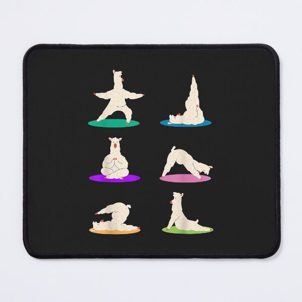 Item preview, Alpaca Yoga Funny Llama In Yoga Poses designed and sold by virnmjan.