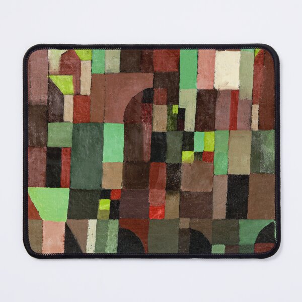 Item preview, HD PAUL KLEE - Red and Green Architecture 1922  designed and sold by Go Logo Designs.