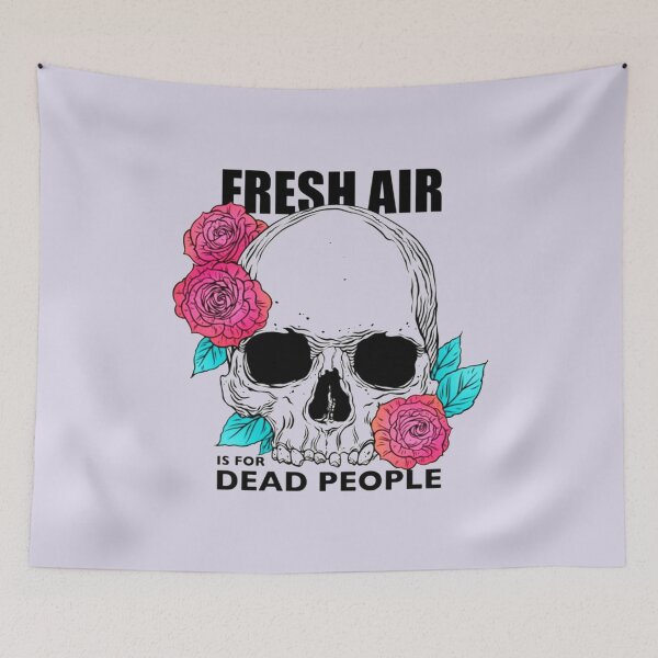 Item preview, Morbid Podcast. Fresh Air is for Dead People designed and sold by SimardShopSS.