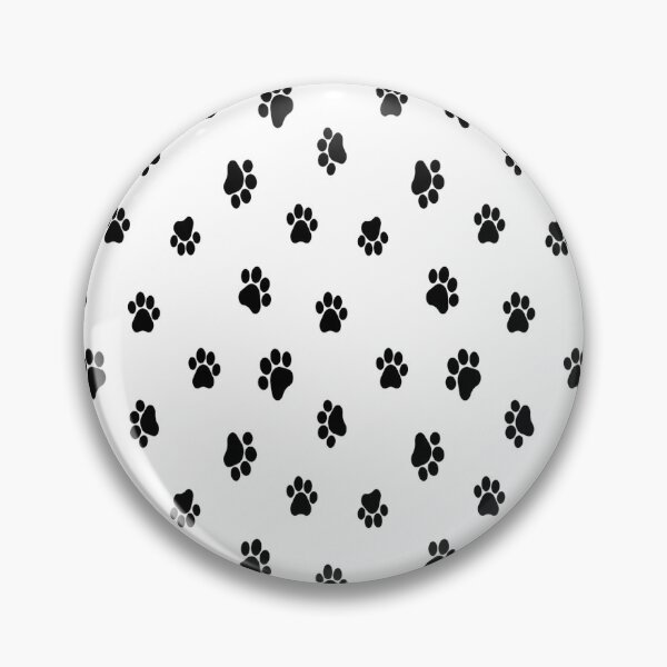 Item preview, Doggy Black Paw Pattern designed and sold by Hammy97.
