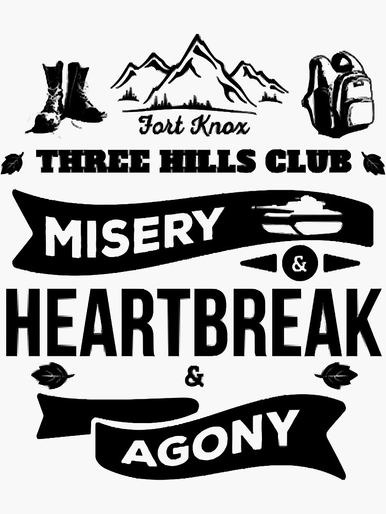 "Fort Knox Three Hills Club (Dark)" Sticker for Sale by KilaArasi