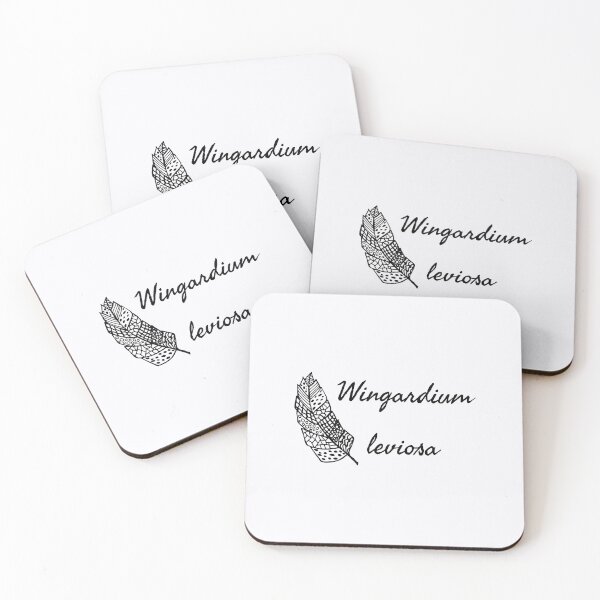 Item preview, Wingardium leviosa black designed and sold by IriArt-Designs.
