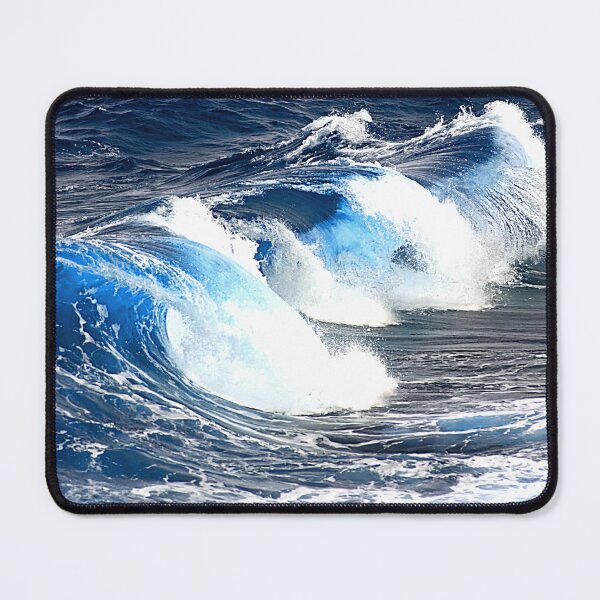 Item preview, Blue Waves Ocean Waves Crashing designed and sold by Paulele.