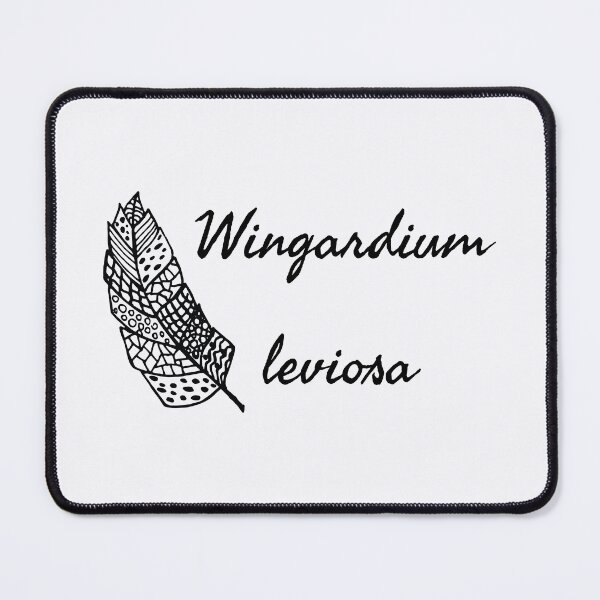 Item preview, Wingardium leviosa black designed and sold by IriArt-Designs.