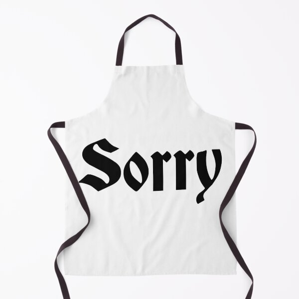 Item preview, Sorry Black Logo designed and sold by soundbible.
