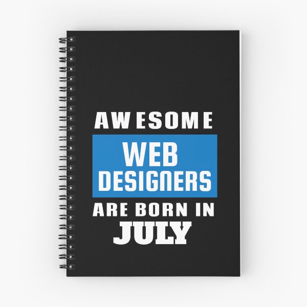 Item preview, Awesome Web Designers Are Born In July - Birthday designed and sold by Superhero Gear.