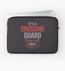 Crossing Guard Laptop Sleeve