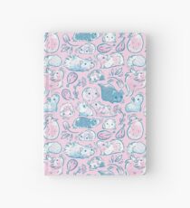 Guinea Pig Huddle In Pink Hardcover Journal