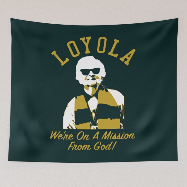 Item preview, March Madness Loyola University Chicago Ramblers Sister Jean God Mission Basketball  designed and sold by Brollectible.