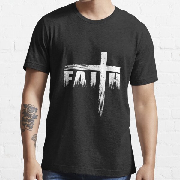 “Christian Faith & Cross Shirt - Christian Faith & Cross” T-shirt by