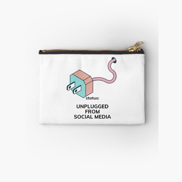 Item preview, Status: Unplugged from Social Media  designed and sold by ArTeaCupcake.
