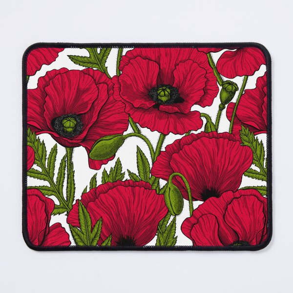 Item preview, Red poppy garden 2 designed and sold by Katerina Mitkova Kirilova.