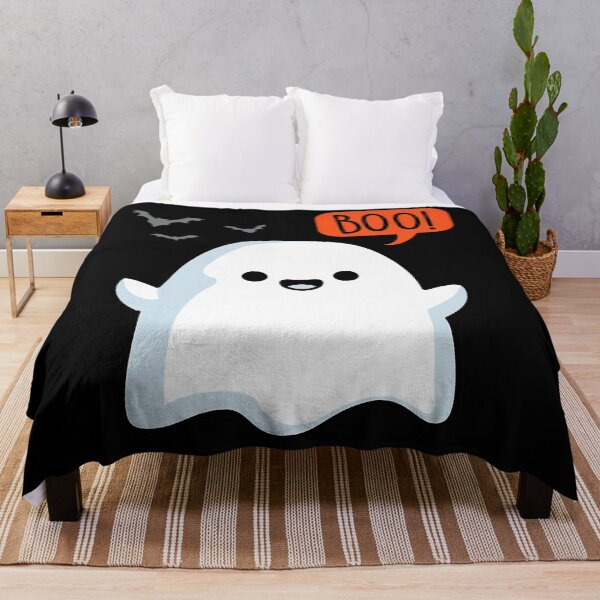 Item preview, Cute Ghost Saying Boo Ghost Spooky Bats Halloween Costume designed and sold by JoeHarty.